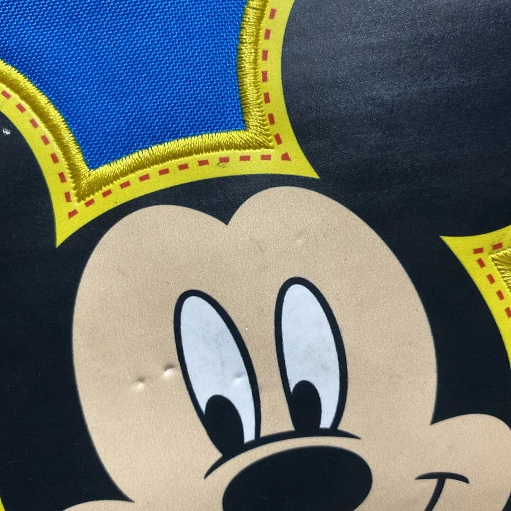 Disney Mickey Mouse Child Toddler Backpack Red &‎ Blue & Yellow Cute!